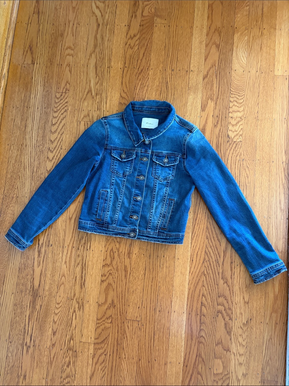 KanCan Blue Denim Estilo Jacket XS